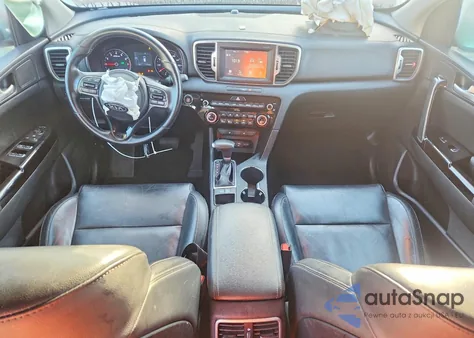 2018 Kia Sportage Ex из США, поврежденный, VIN KNDPN3AC4J7344403